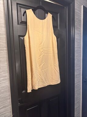 H&M Pale Yellow /Cream Sleeveless Tank Dress